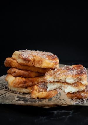 Una foto de Torrijas: tradicionales y en Airfryer