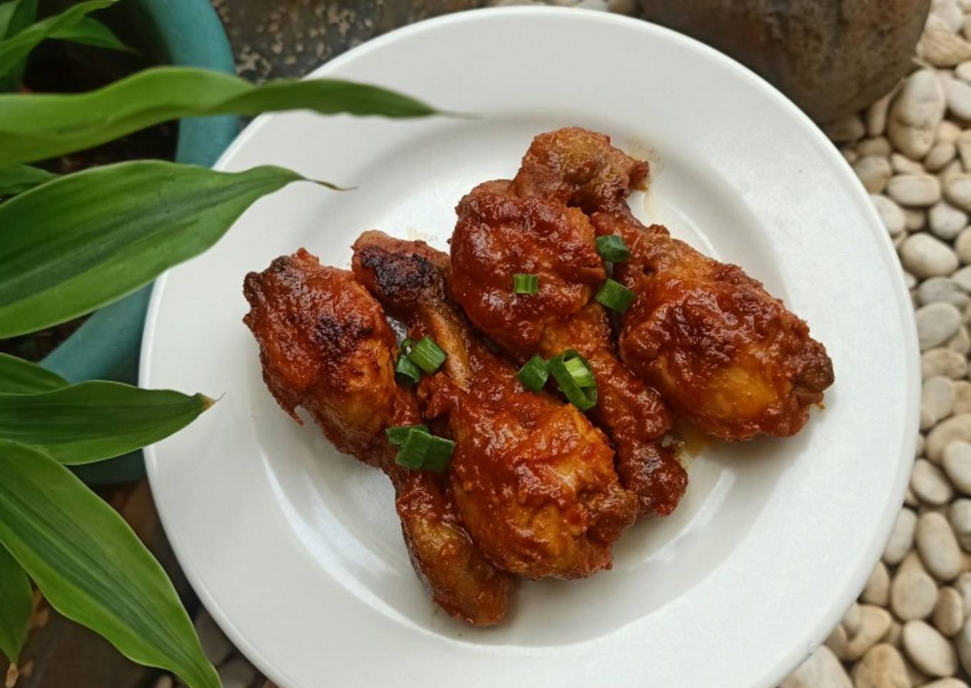 Ayam panggang santan pedas