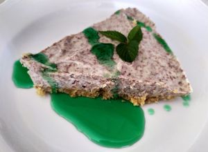 Foto di Cheesecake allo sciroppo di menta