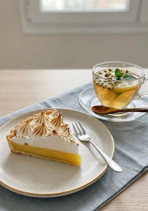 Una foto de Tarta Lemon Curd