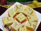 Rava Paneer Burfi
