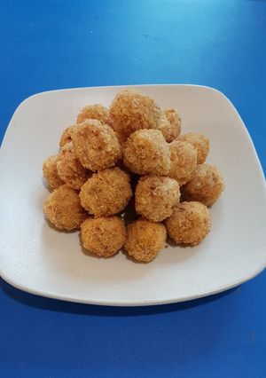 Foto resep Goreng bola nasi