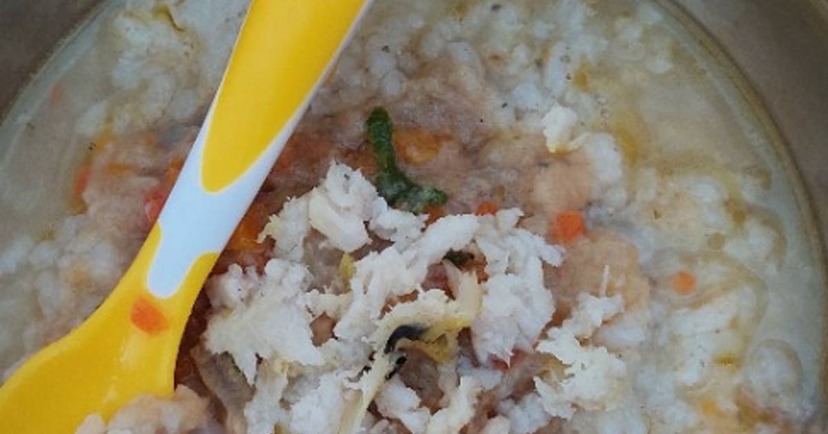 Resep Mpasi 10 Bulan Nasi Tim Sop Ikan Nila Oleh Githa Fitria Cookpad