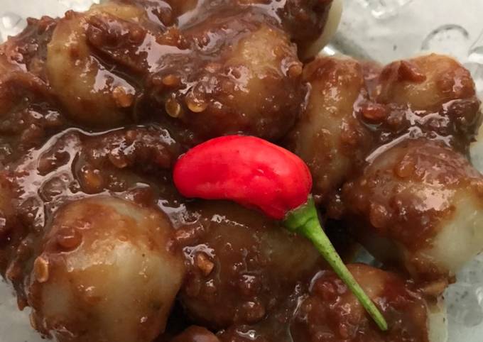 Resep Cilok Bumbu Kacang Pedas Manis yang Menggugah Selera