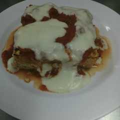 Una foto de Lasaña o lasagna, de..., pollo, zapallo, verduras, ricotta