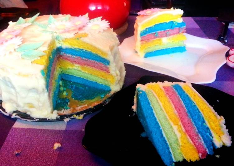 Rainbow cake