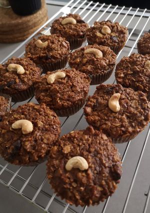 A picture of Carrot breakfast muffins.