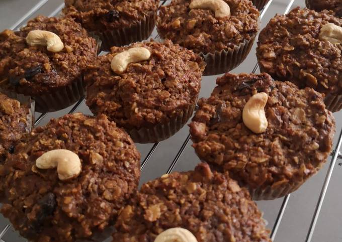 Carrot breakfast muffins