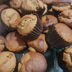 Una foto de Muffins de manzana