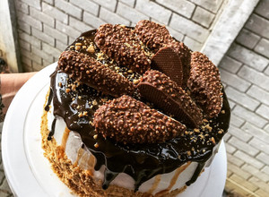 KinderMaxiKing torta. 🎂 recept fotója
