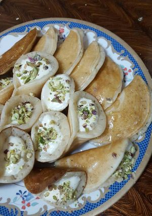 صورة لوصفة قطايف سريعة