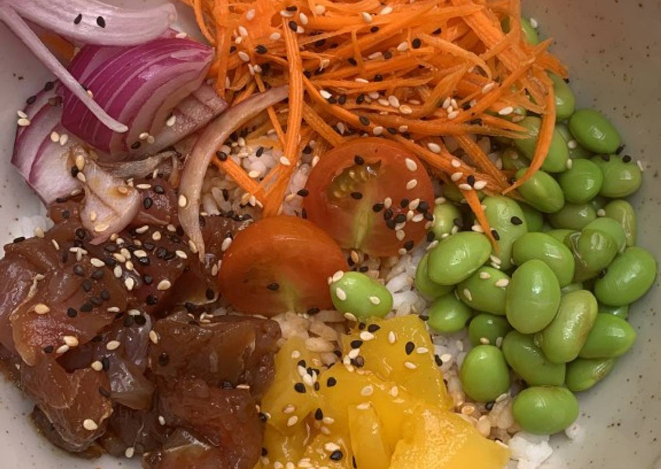 Poke hawaiano. Rico y fácil 😋