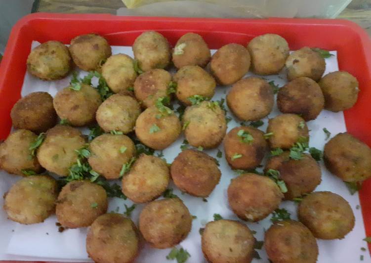 طريقة عمل كفته بطاطس بتونه 😋😋