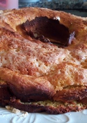 Una foto de Torta roscas materia