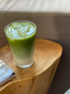 A picture of 🥛 Matcha Oat Latte.