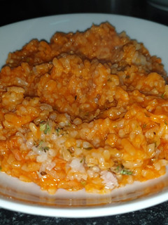 Una foto de Arroz a la cubana