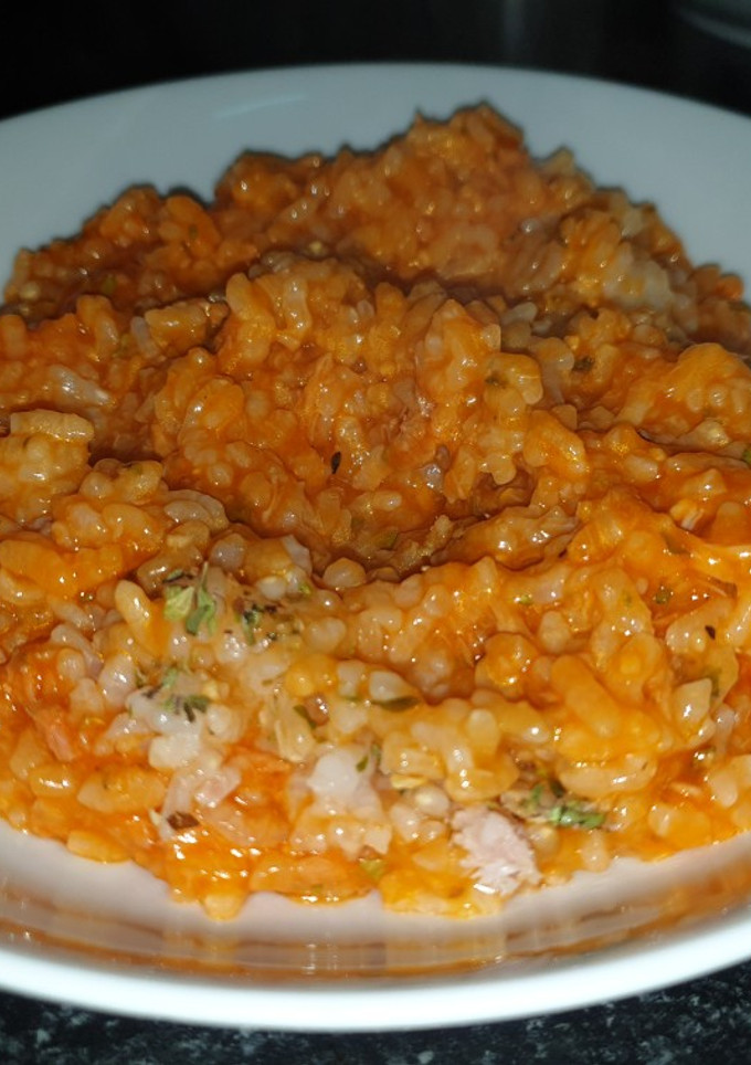 Una foto de Arroz a la cubana