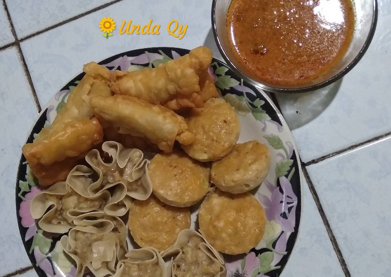 Siomay Kuah Kacang Ala Unda Qy - resep kuliner nusantara