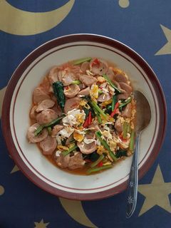 Foto resep Baso tumis saus tiram