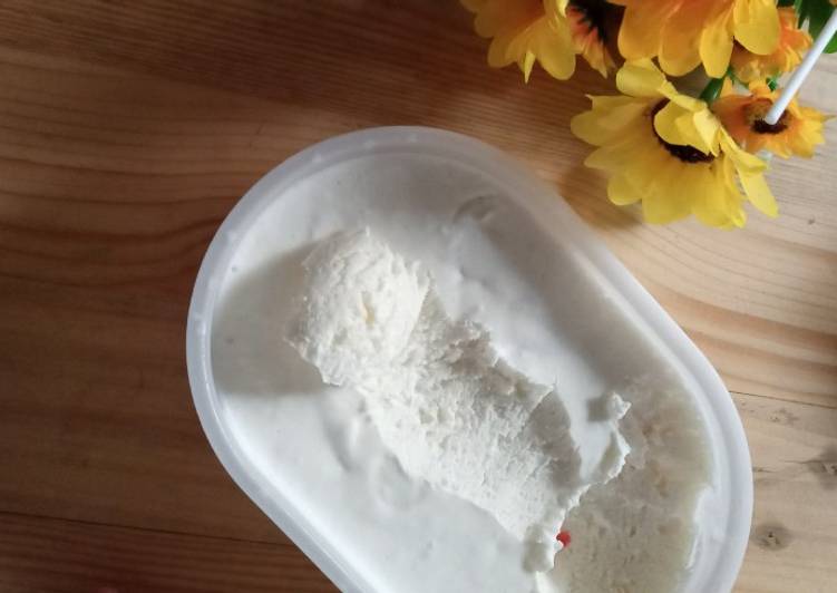Lagi Viral Resep Es cream homemade Anti Gagal