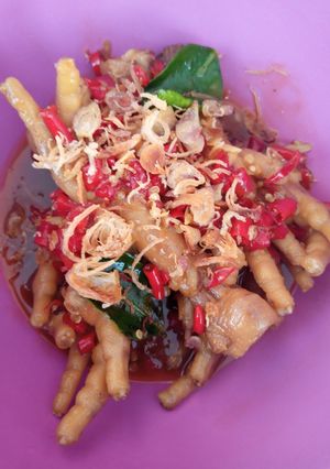 Foto resep Ceker mercon pedas manis