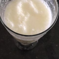 A picture of Home made coconut milk.