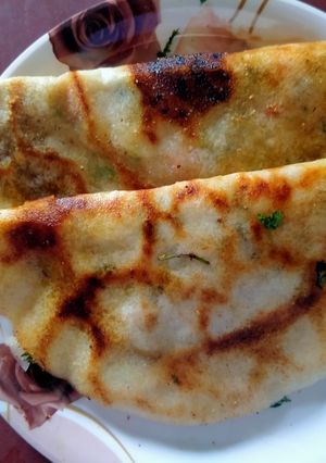 A picture of Spice Powder Dosa.