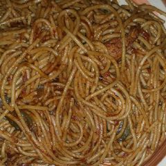 Jollof spaghetti A picture of Jollof spaghetti.