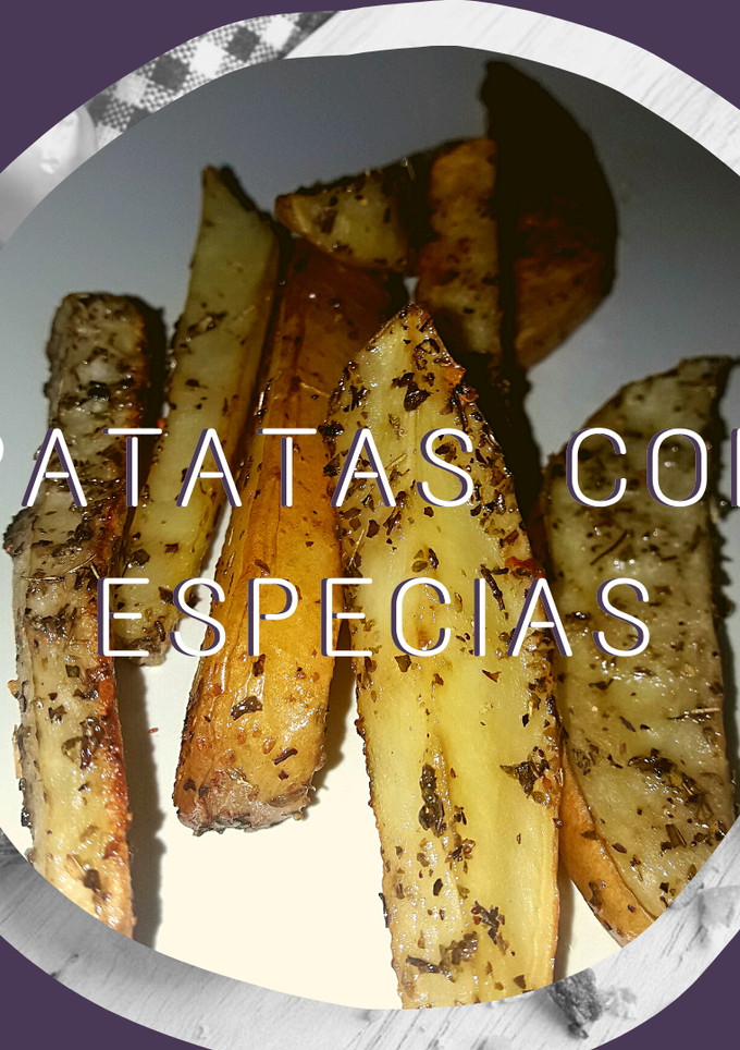Una foto de Patatas con especias