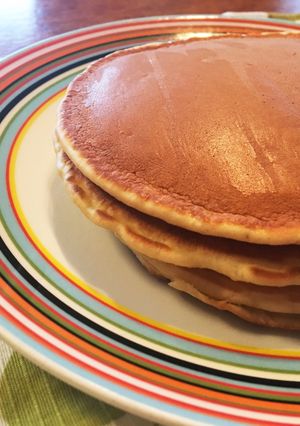 A picture of Very Simple Quick Homemade Pancake.