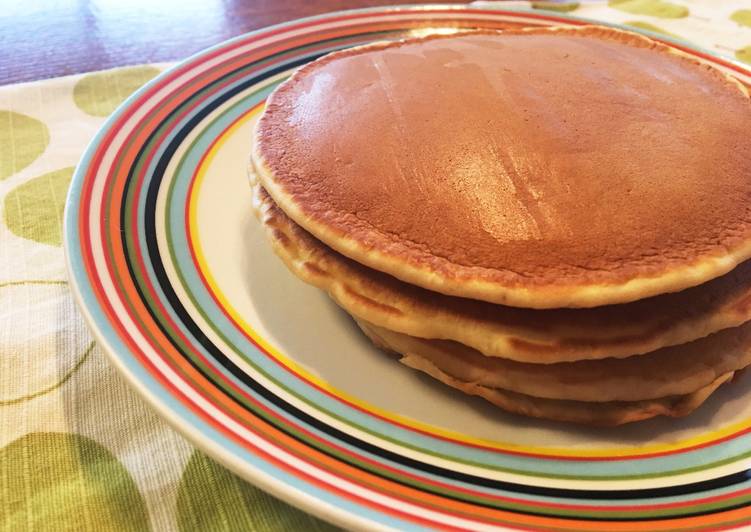 Steps to Prepare Homemade Very Simple Quick Homemade Pancake