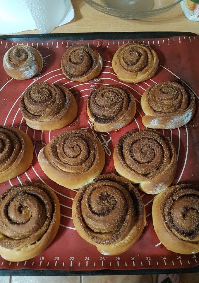 Una foto de Rollos de canela