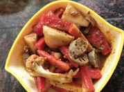 A picture of gajar achar