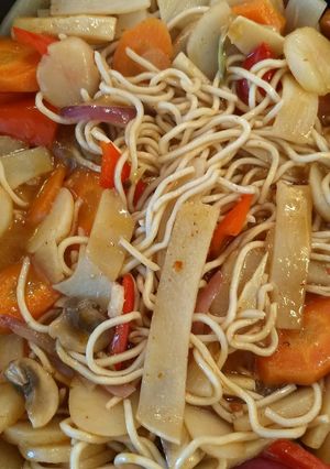 A picture of Veggie wok.