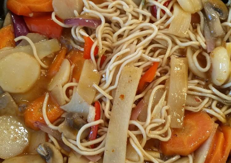 Easiest Way to Make Ultimate Veggie wok