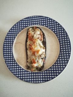 Una foto de Berenjenas rellenas de atún y queso gratinado (Olla Gm g)