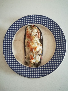 Una foto de Berenjenas rellenas de atún y queso gratinado (Olla Gm g)