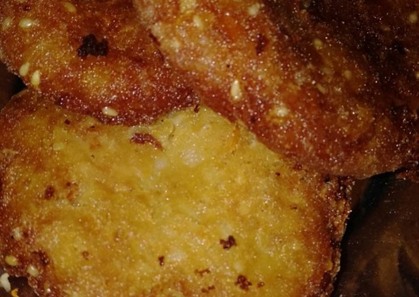 Crispy aloo tikki