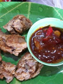 Foto resep Ayam tepung crispy saos mentega asam manis pedas