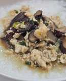 โจ๊กไก่สับเห็ดหอม