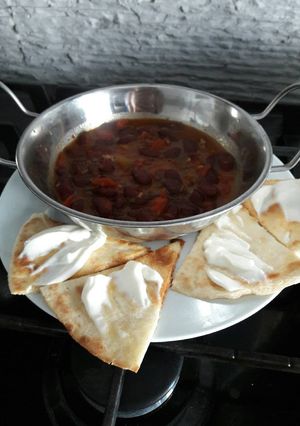 A picture of Spicy kidney bean soup.