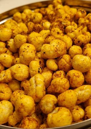 A picture of Masala makhana.