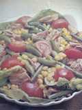 Ensalada de atún y tomate