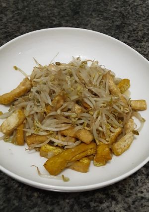 Foto resep Tumis tauge tahu kuning