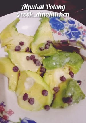 Foto resep Alpukat Potong