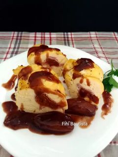Una foto de Pechugas de pollo rellenas