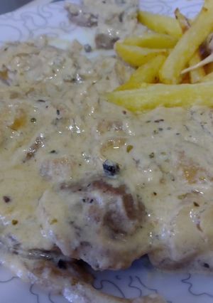 Una foto de Filetes de cerdo con bayas de enebro