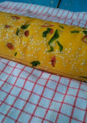Foto resep Bolu gulung abon ekonomis
