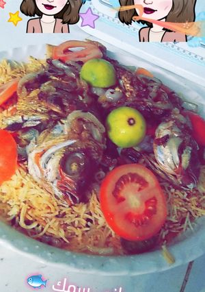 صورة لوصفة برياني سمك 🐟 🌹