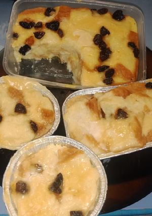 Foto resep Puding roti tawar kukus